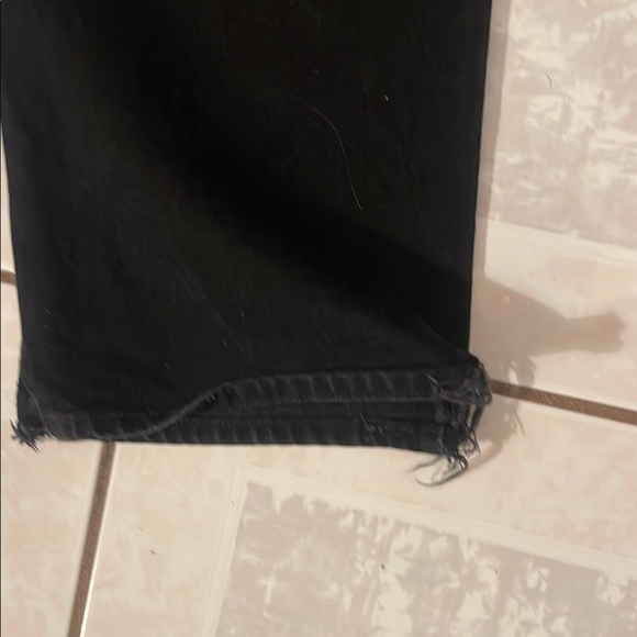 Levi's Black Straight Jeans - Picture 6 of 8